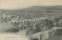 Uzerche : "42 - Uzerche, viaduc, pont Turgot".