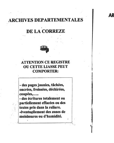 Naissances, mariages, décès (1843-1852)
