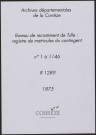 Classe 1875 : matricules 1 à 1146.