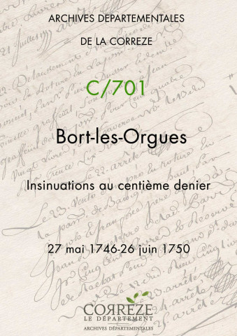 27 mai 1746-26 juin 1750