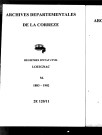 Mariages (1883-1902)