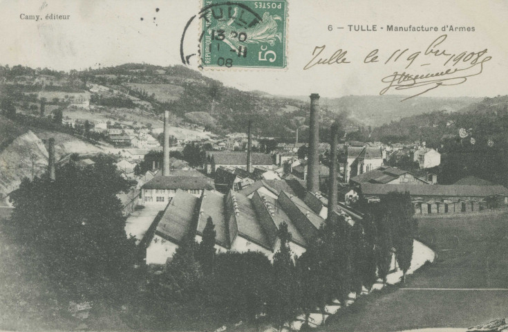 Tulle : "6 - Tulle - Manufacture d'armes".