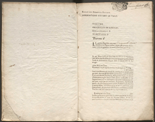 1er janvier 1733-3 juillet 1738