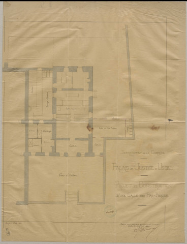 Ussel : prison et palais de justice