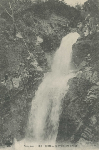 Gimel : "Corrèze - 131 - Gimel , la première chute".