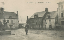 Sornac : "La Corrèze - 5 - Sornac - La place".