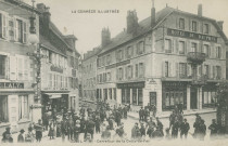 Ussel : "La Corrèze illustrée - 41 - Ussel - Carrefour de la Croix de fer".