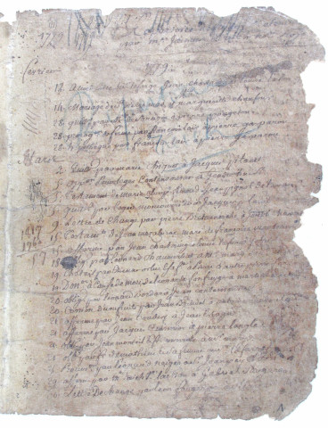 Répertoire chronologique : 12 février 1779-21 janvier 1806