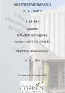 Répertoire chronologique : 15 nivôse an VII-19 novembre 1824
