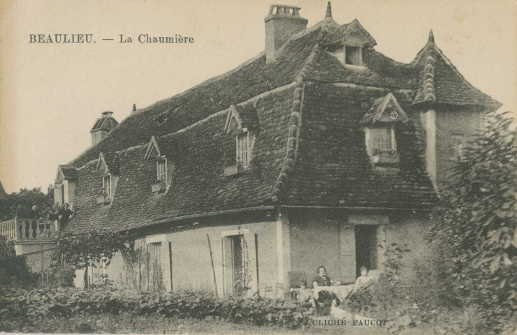 Beaulieu-sur-Dordogne : " Beaulieu - La chaumière".