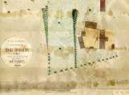 "Plan géométral de la propriété du Four - Ecole de viticulture de la colonie Sainte-Marie de Varetz".