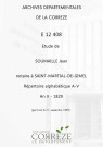 Répertoire alphabétique : A-V