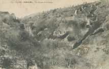 Aubazine : "334. Corrèze - Aubazine - Les gorges de Coiroux".