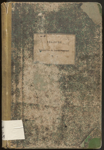 Délibérations du conseil municipal. 20 mai 1877-18 novembre 1888