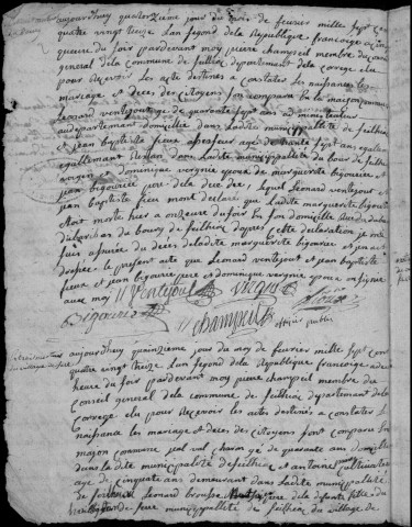 Décès (1793-1802)