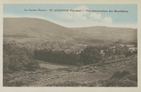 Saint-Augustin : "La Corrèze illustrée - St Augustin (Corrèze) - Vue panoramique des Monédières".