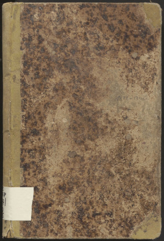 Délibérations du conseil municipal. 14 mai 1882-26 mars 1905