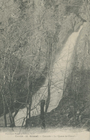 Gimel : "Corrèze - 11. Gimel - Cascade "la Queue de cheval"".