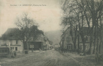 Argentat : "Corrèze - 4. Argentat, Champ de foire".
