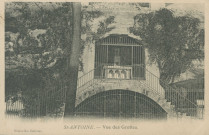 Brive-la-Gaillarde : "St-Antoine. - Vue des grottes.".