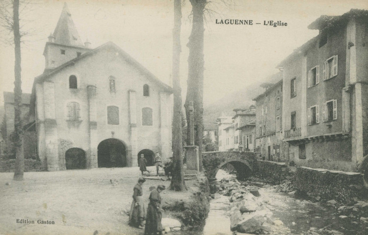 Laguenne : "Laguenne - L'église".