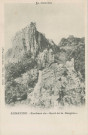 Aubazine : "La Corrèze - Aubazine - Rochers du "Saut de la bergère"".