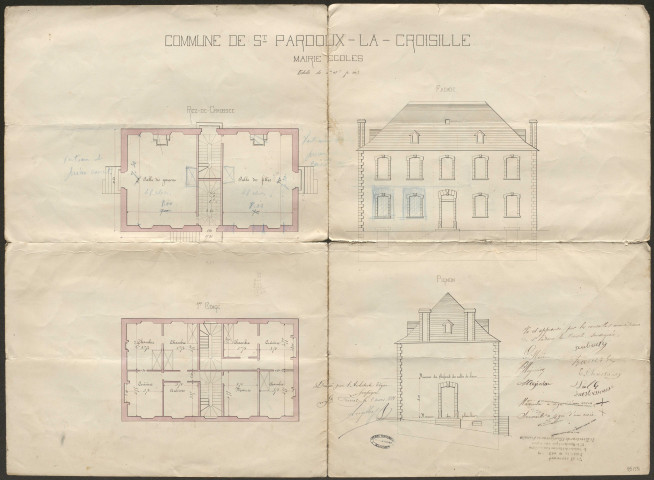 Maison d'école.