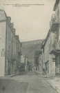 Bort-les-Orgues : "Corrèze - 14 - Bort, le grand hôtel des Messageries et boulevard Voltaire