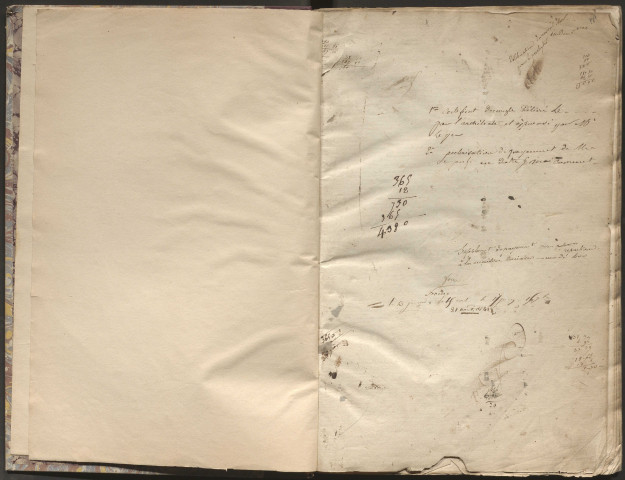Délibérations du conseil municipal (1832-1843). Arrêtés du maire (1845-1870)