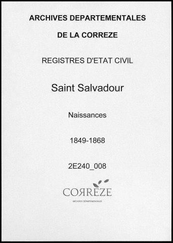 Naissances (1849-1868)