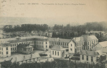 Brive-la-Gaillarde : "Corrèze - 238. Brive - Vue d'ensemble du nouvel hôpital (hospice Dubois)".