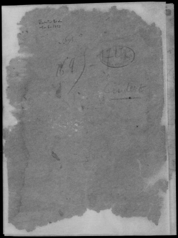 Baptêmes, mariages, sépultures (1695-1792)