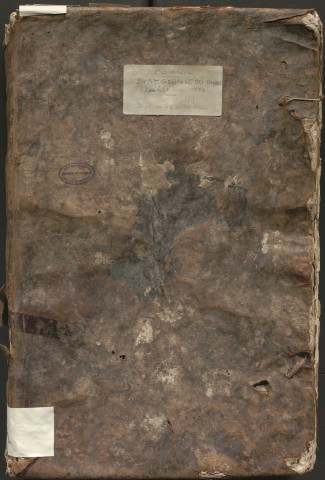 État général des fonds. 1754