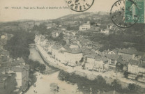 Tulle : "208 - Tulle - Pont de la Bascule et quartier de l'Alverge".