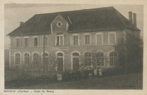 Mansac : "Mansac (Corrèze) - Ecole du bourg".