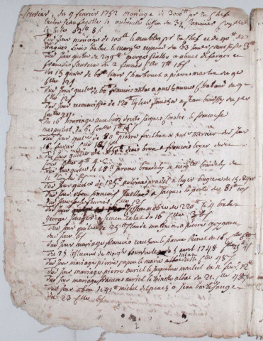 Répertoire chronologique : 3 janvier 1753-21 décembre 1755