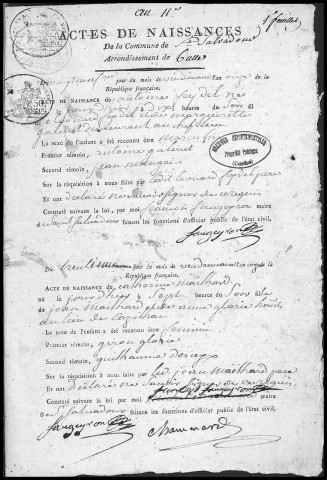 Naissances (1803-1824)