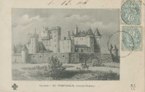 Arnac-Pompadour : "Corrèze - 92 - Pompadour - l'ancien château".