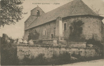Alleyrat : "Alleyrat (Corrèze) - l'église".