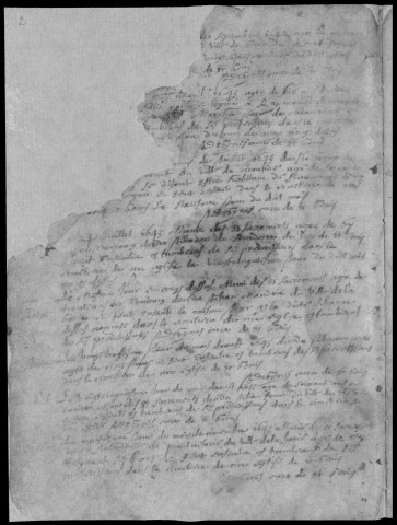 Baptêmes, mariages, sépultures (1641-1777)