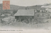 Cublac : "Houillères de la Corrèze. - Le criblage.".