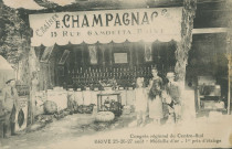Brive-la-Gaillarde : "Congrés régional du Centre-Sud - Brive 25-26-27 août - Médaille d'or - 1er prix d'étalage". Prix décerné au grainetier Champagnac.