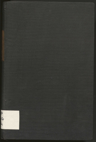 Délibérations du conseil municipal. 20 mai 1888-8 janvier 1905