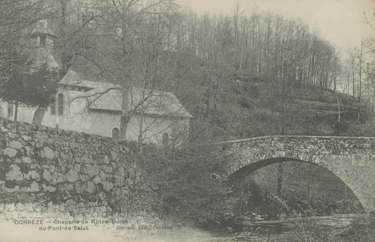 Corrèze : "Corrèze - Chapelle de Notre-Dame du Pont-de-Salut".