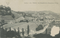 Tulle : "Corrèze - 230 - Tulle, vue d'ensemble de la Manufacture d'armes".