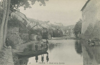 Tulle : "18 Tulle. - Bords de la Corrèze".