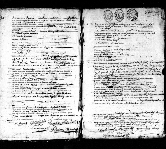 Mariages (1799-1819)