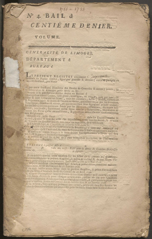 29 janvier 1786-8 mars 1788