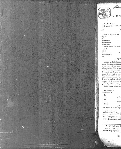 Mariages (1801-1842)