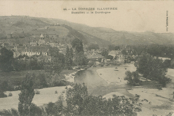 Beaulieu-sur-Dordogne : "44 - La Corrèze illustrée - Beaulieu et la Dordogne".